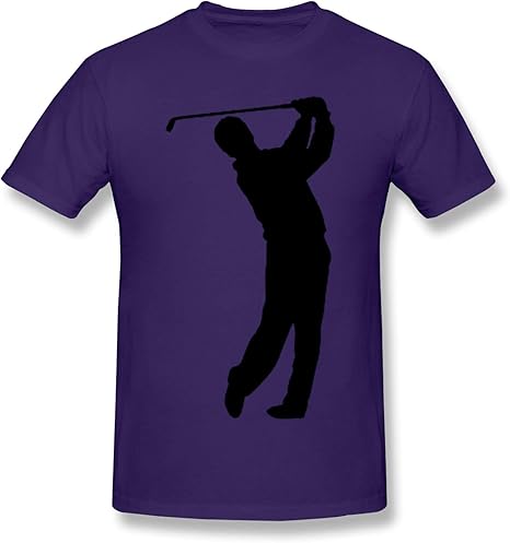 purple golf t shirt