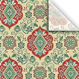 Tapestry Gold - Print Tissue - 48 Sheets - 15 Inch x 20 Inch - for Gift Bag, Gift Wrap, Party Decoration, Special Occasion | Colors of Rainbow