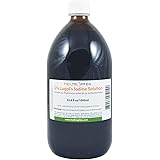 2% Lugols Iodine Solution | 33.8 Fl Oz - 1000 ml | Made with 2 Percent Iodine and 4% Potassium Iodide | Glass Bottle | Lugol'