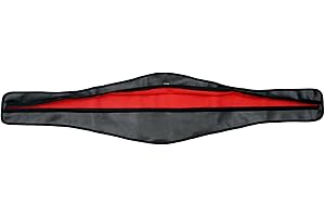 GENERIC Wrestling, Boxing, Trophy Belt, FFL, Universal Replica Championship Belt Protective Cover, Carry Cover, Water and Humidity Resistant, Black and Red Colors