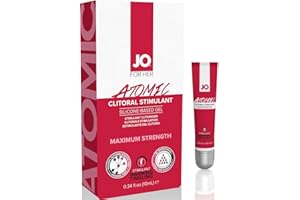 JO FOR HER - Topical ATOMIC WARMING Clitoral Stimulant Syrum - .34 floz (10 mL)