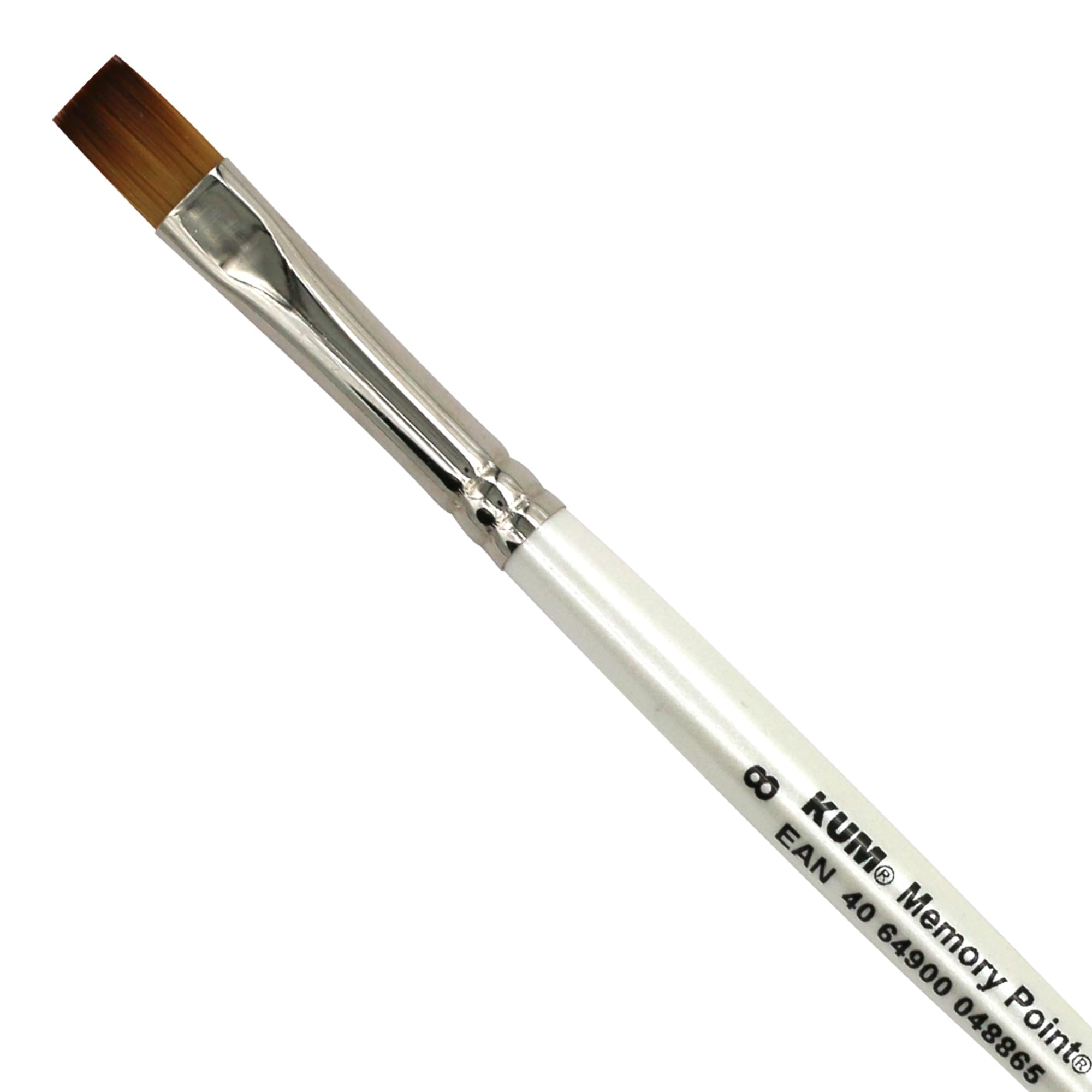 KUM 511.51.11 - Memory Point Brushes FL, MemTip Pin Fl#8, Flat Shape, Pack of 1