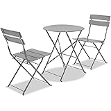 Amazon.de: Garten-Bistro-Sitzgarnitur - Tulpen-Design - 1 Tisch & 2
