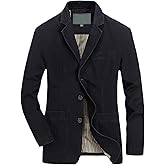 Men's Blazer Casual Suit Jacket Cotton Sport Coat Regular Fit Autumn Busniess Jackets