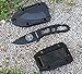 ESEE Knives Black CANDIRU Fixed Blade Knife w/Polymer Sheath
