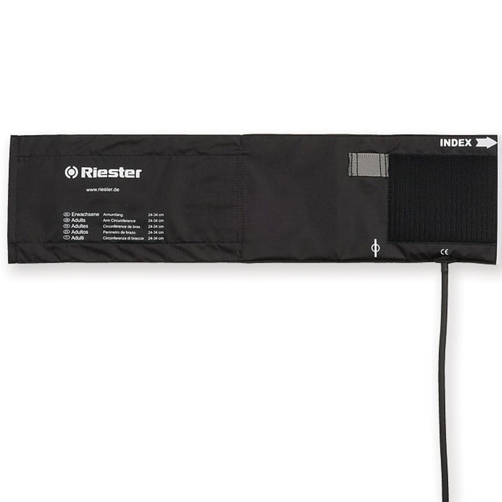 Riester 49812 Cuff, 1 Tube, Adult, 54.5 cm Width, 14.5 cm Length