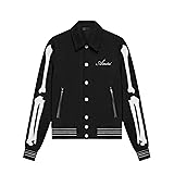 Amri Bones Letterman Wool Jacket