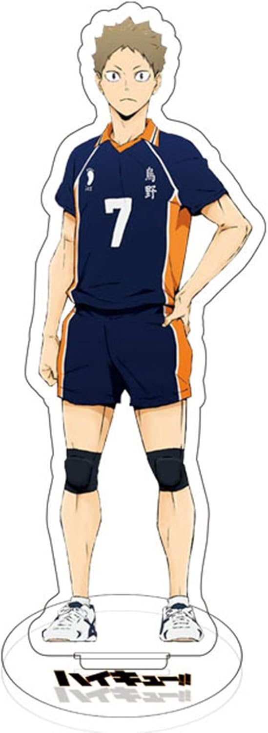 ハイキュー アクリルスタンド 烏野高校 木下久志 きのした ひさし 7番 全身 アクスタ 展示用 デコレーション 置物 装飾品 アニメ キャラクター 萌えグッズ 小道具 おしゃれ 軽量 プレゼント ギフト 15cm アニメ 萌えグッズ 通販 Amazon