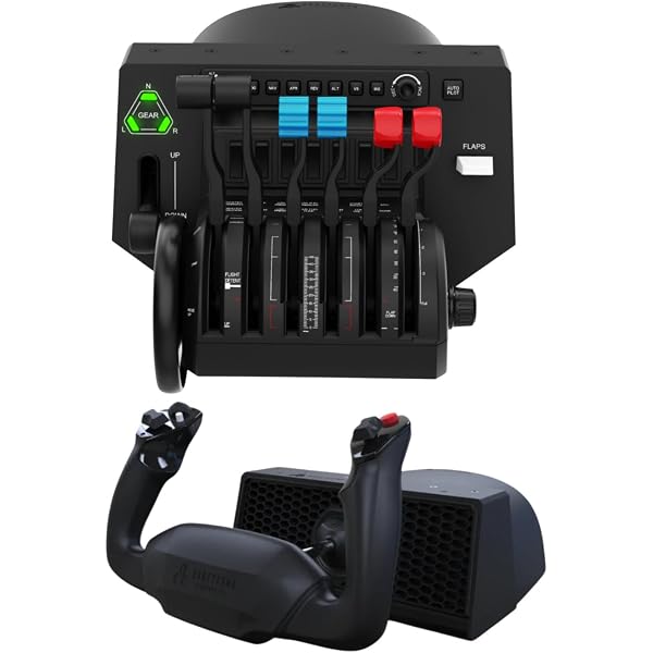Amazon.com: Honeycomb Aeronautical Alpha Flight Controls Yoke and