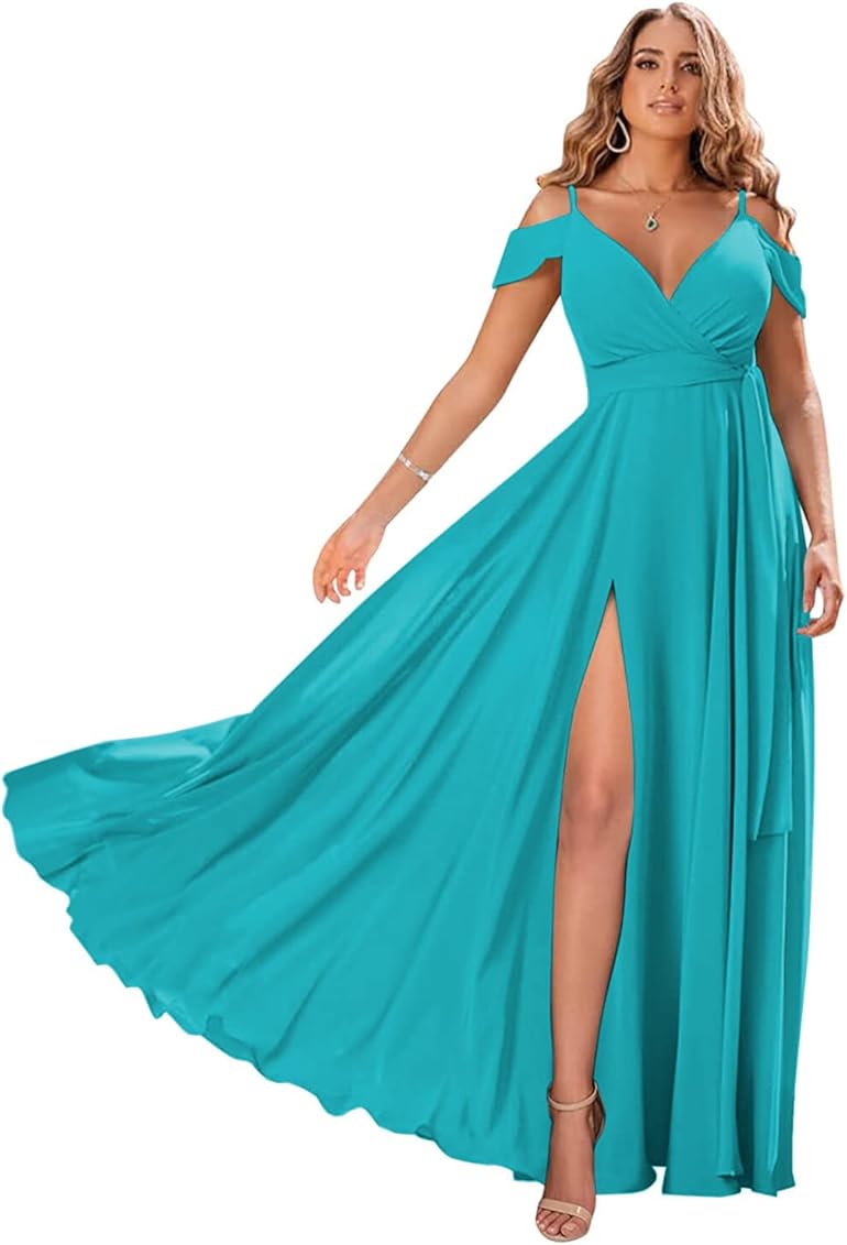 Tiffany Blue Bridesmaid Dresses With Sleeves