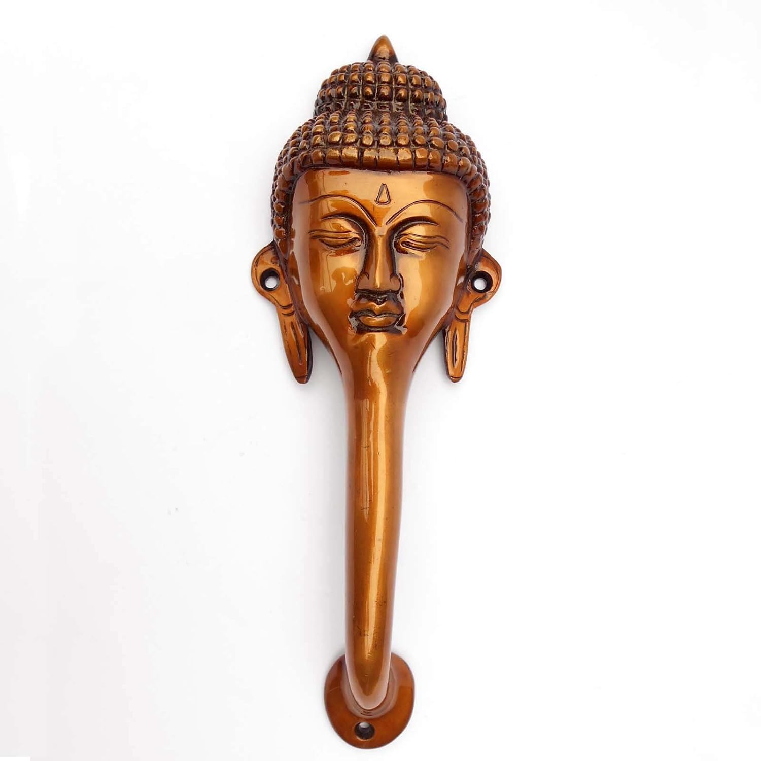 Buy Susajjit Decor Decorative Buddha Face Brass Door Handle In