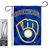 Brewers Garden Flag with Stand Holder Flagpole