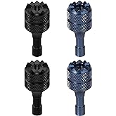 NQEUEPN 4pcs Detachable Drone Stick Controller for DJI | Removable Joysticks Replacement, Drones Accessories for DJI Mini 3/Mini 3/4 Pro/Air 3 /Mavic 3-Pro RC &amp; RC 2 (Blue, Black)