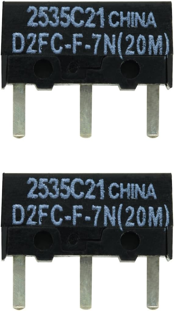 IT-Services Irro 2x D2FC-F-7N(10M) Microswitch Repair Kit suitable for computer mice from Logitech Razer, Roccat