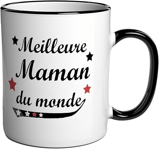 Cuisine & Maison Mugs Humour Maman Tasse a Cafe Cadeau Rigolo Original