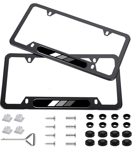 Amazon.com: TRD GR Carbon Number Frame Front MS371-00001 : Automotive
