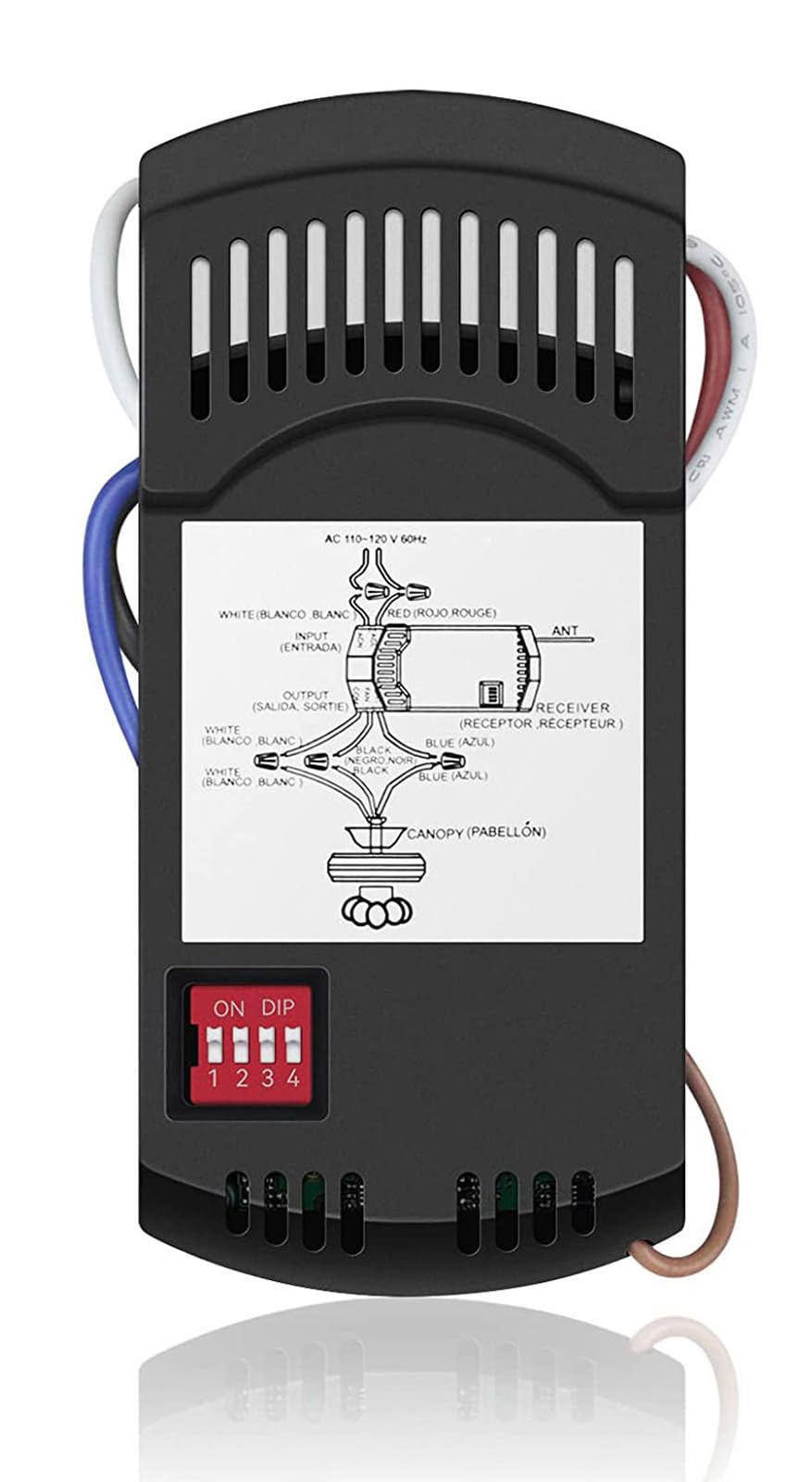 Photo 1 of **RECEIVER ONLY** Universal Ceiling Fan Receiver FAN-28R for Harbor Breeze Hampton Bay Hunter Fan-HD5 UC7078T CHQ7078T FAN-35T KUJCE9603 L3HFAN35T1 FAN-53T FAN-11T KUJCE9103