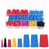 110PCS Silicone Tapered Plugs 8 Sizes