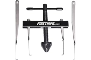 FIRSTINFO TOOLS FIT YOUR NEEDS FIRSTINFO F3281C Crankshaft Camshaft Seal Remover Separator Puller with 2 Pairs of Hooks (4.6 Inch Long x 2 + 2.87 Inch Long x 2) Set