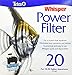 Tetra Whisper Power Filter for Aquariums, 3 Filters in 1, Up to 20-Gallons