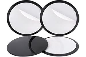 4pcs Suction Cup Phone Mount Base, 3.15in/8cm Dashboard Pad Mounting Disks Round Dashboard Adhesive Sticky Pad for Car Dash C