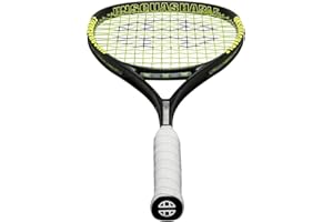 UNSQUASHABLE Tour-TEC Rebel Squash Racket – 125g Super Light Weight Developed with Leading English Player George Parker for Increased Levels of Controlled Power