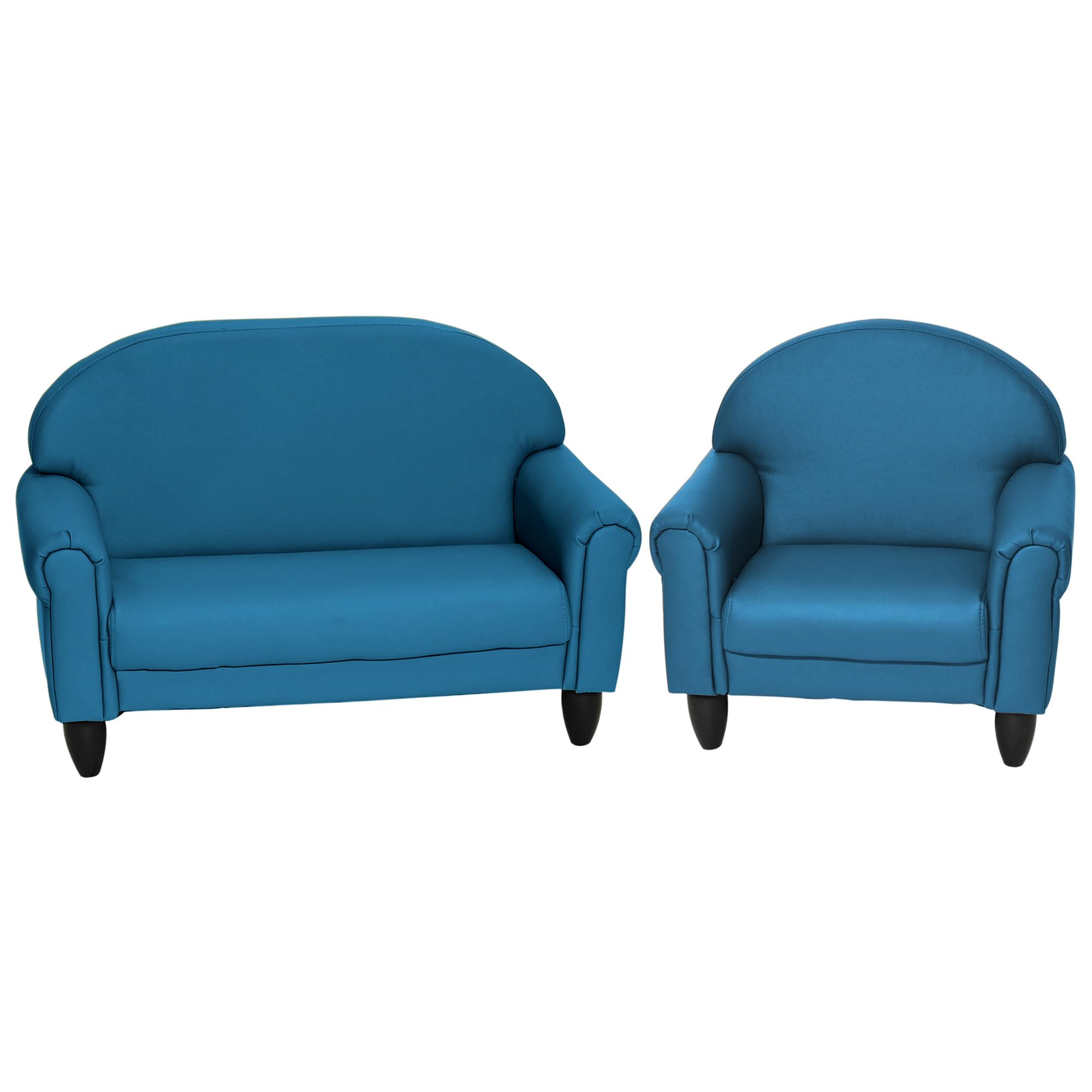 Photo 1 of Children's Factory As We Grow Chair and Couch, Flexible Seating for Daycare or Preschool, Kids Reading Couch, Playroom Furniture, Deep Water