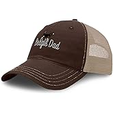 Custom Richardson Soft Mesh Cap Hat Embroidered Beagle Dad Dog Pet Embroidery Trucker Hats for Men & Women