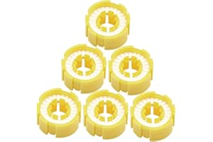 SUPVOX 6 Pcs Inflatable Life Vest Accessory Replacement Pills with Manual and Automatic Inflator Trigger