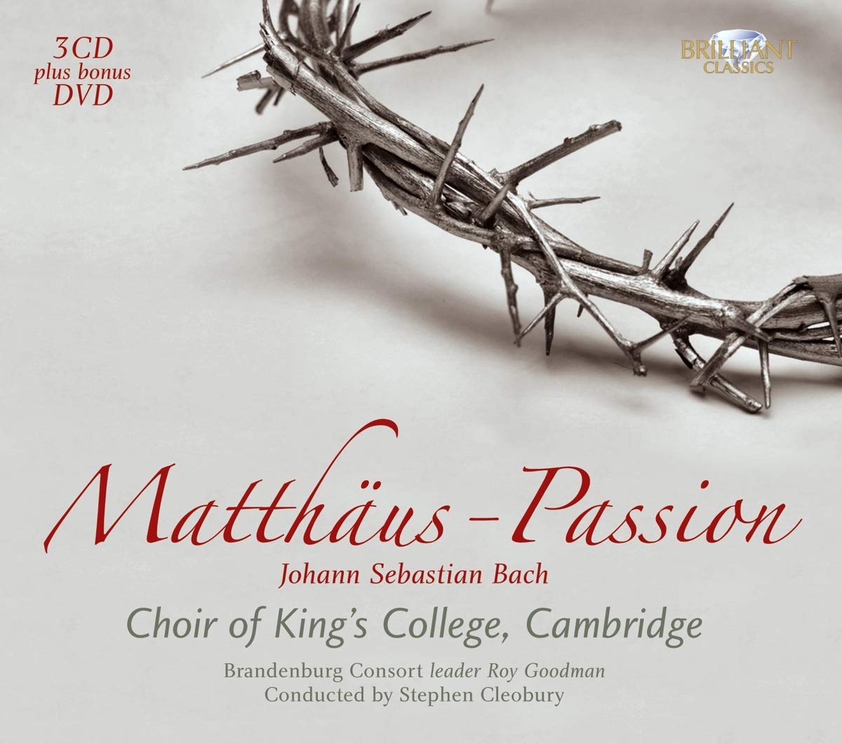 Bach: Matthaus Passion 3Cd+
