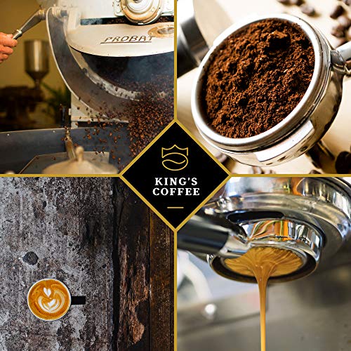 KING'S COFFEE - EXTREME ROAST - Espresso-Bohnen Intenso - sehr säurearm - kleine Chargen-Röstung aus Italien… – Bild 5