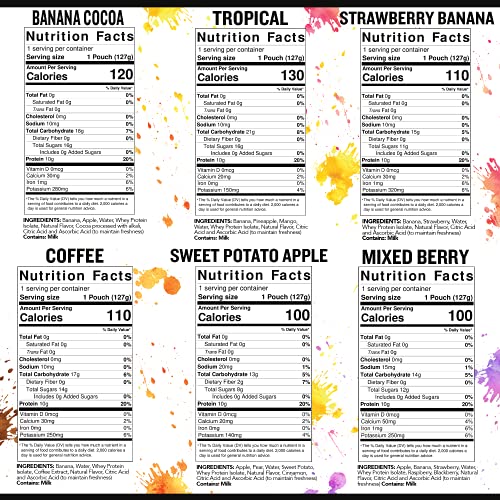 Fuel For Fire Variety Pack with All 6 Flavors (24 Pack) Including New