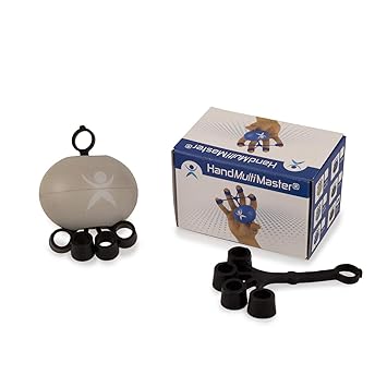 AFH-Webshop HandMultiMaster | Handtrainer | Fingertrainer | Unterarmtrainer | 6 Verschiedene Widerstände (5. stark)