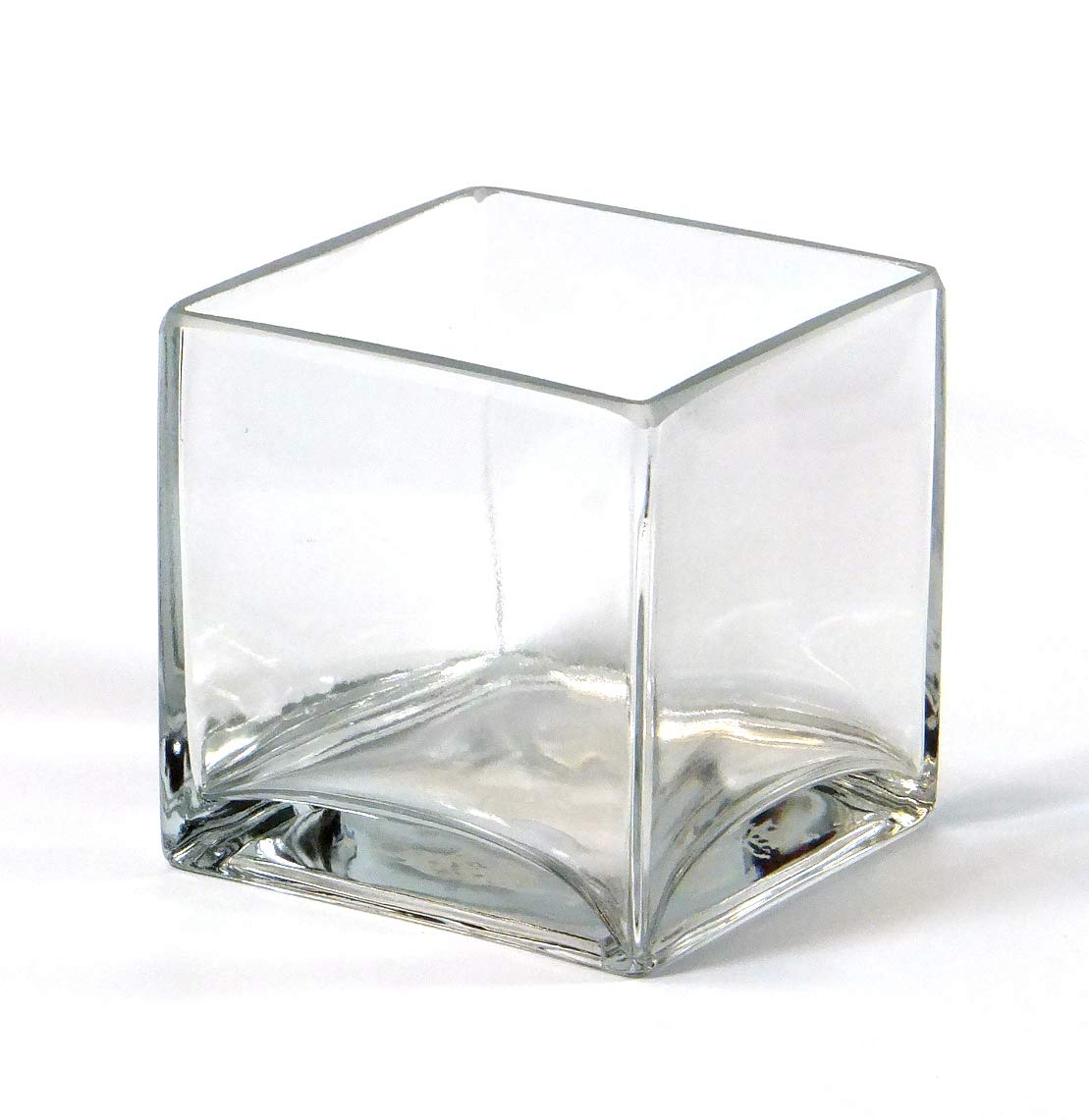 Buy Vasefill 6 Pack Clear Square Glass Vase Cube 4 Inch 4 X 4