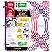 Five Star Flex Hybrid NoteBinder, 1 Inch Binder, Style, Wavy (29148BR7)