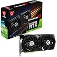 MSI Gaming GeForce RTX 3050 8GB GDDR6 128-Bit HDMI/DP PCIe 4 Torx Twin Fans Ampere OC Graphics Card (RTX 3050 Gaming X 8G)