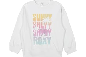 Roxy girls Oversized Pullover Crewneck Sweatshirt, Soft & Comfortable