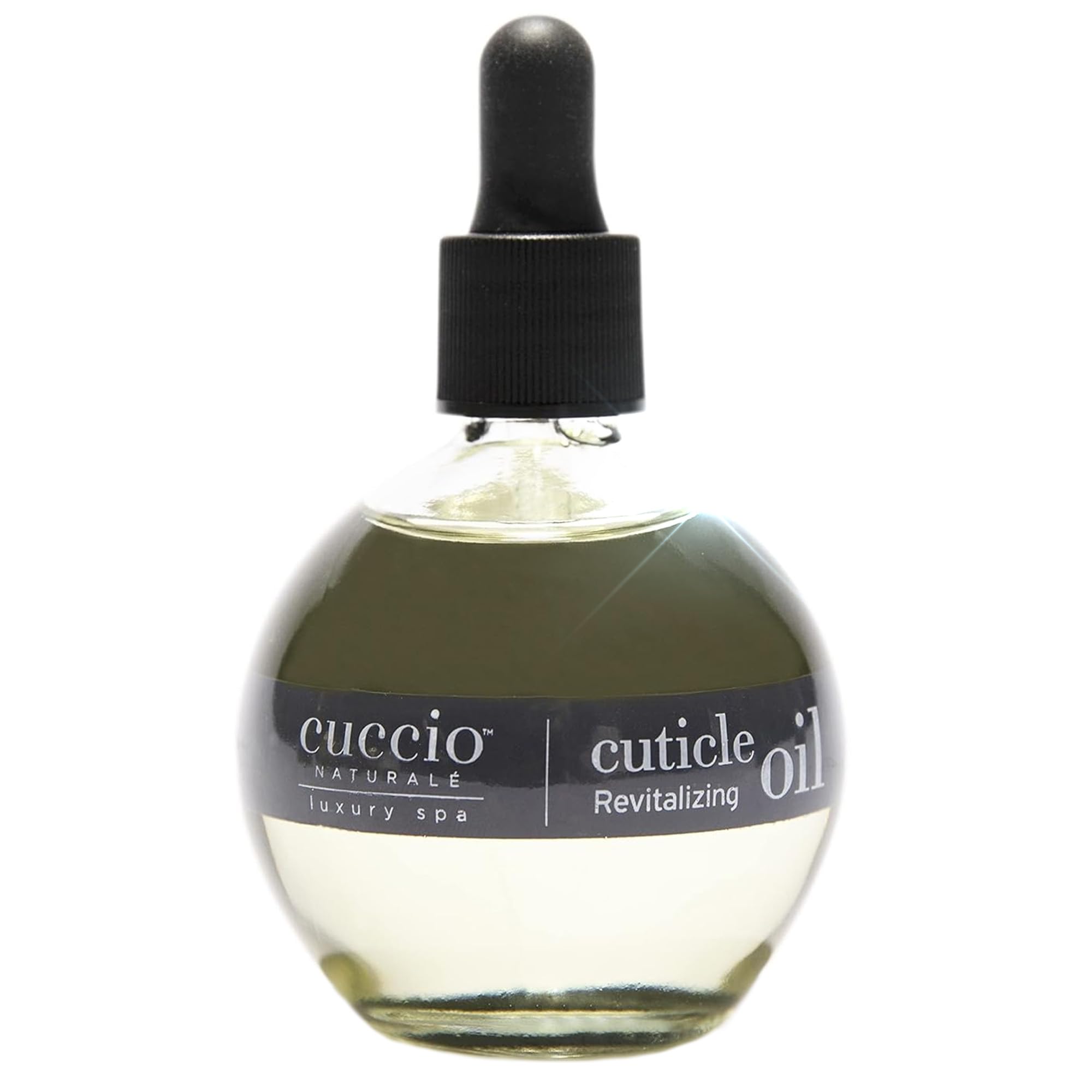 Cuccio Naturale Revitalising Cuticle Oil, 68ml, Moisturizing Nail & Cuticle Oil for Repair, Hydration & Nail Strength with Citrus, Wild Berry, Almond & Jojoba