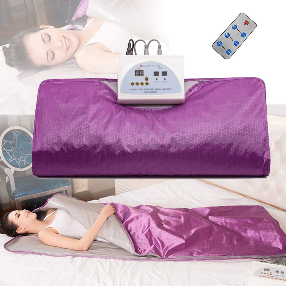 HUKOER FarInfrared (FIR) Sauna Blanket Digital Heat Sauna Slimming
