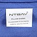 NTBAY Standard Pillow Shams - 2 Pack Brushed Microfiber 20x26 Sham Covers - Super Soft and Cozy, Wrinkle, Fade, Stain Resistant 20x26 Inches Oxford Pillowcases, Royal Blue