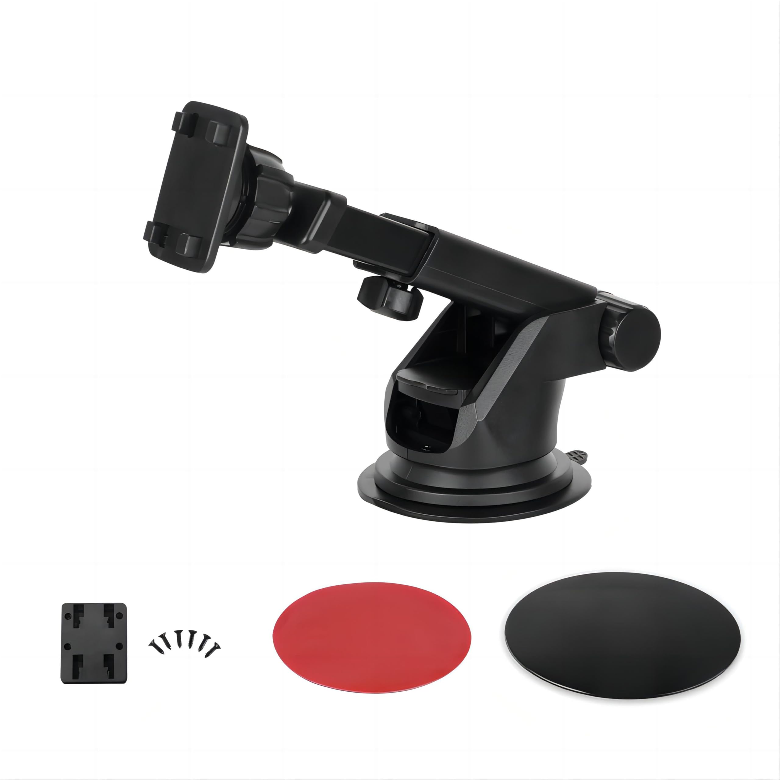 Photo 1 of METEESER Flexible Windshield Dashboard Suction Cup Mount with Sticker for 7-inch 9-inch 10-inch Carplay Display Monitor