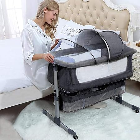 bassinet that connects to bed