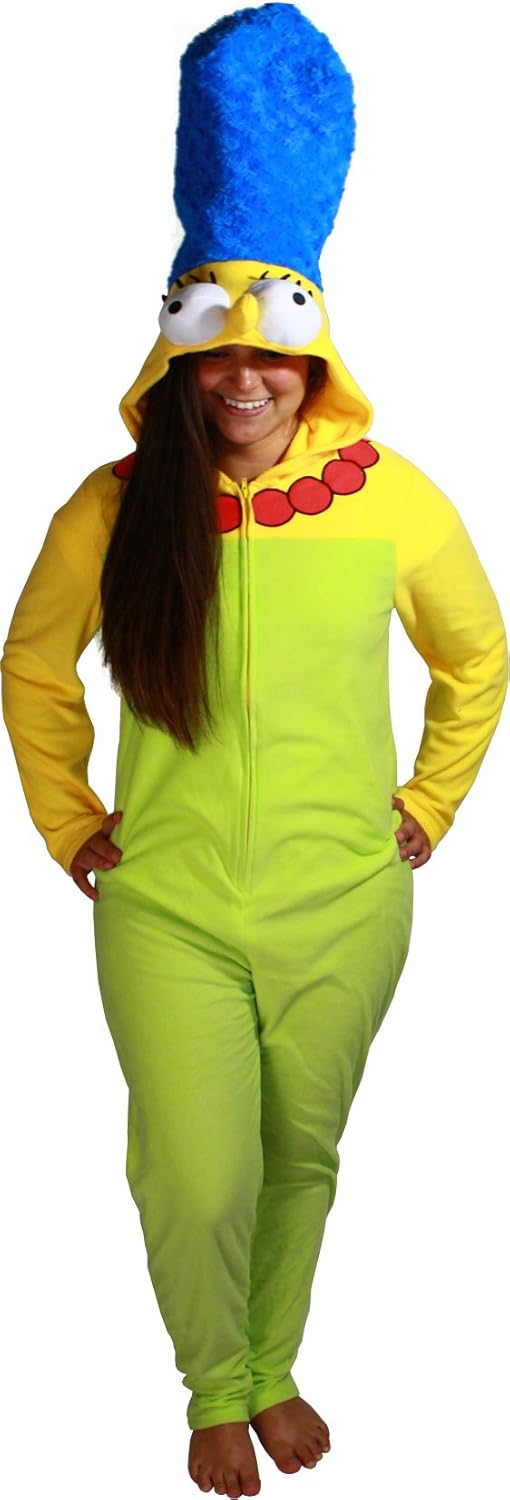 Amazon.com: Briefly Stated Women's The Simpsons Marge Union Suit: Clothing