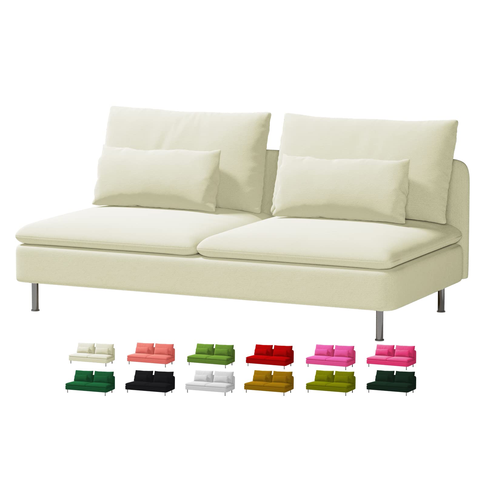 Custom Made Soderhamn Couch Velvet Replacement