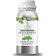 Peppermint Essential Oil - 100% Pure and Natural Oil with Premium Dropper - Undiluted Essential Oil for Aromatherapy, Diffuser, Hair Care, Skin Massage and DIY's - Huge 16 Oz