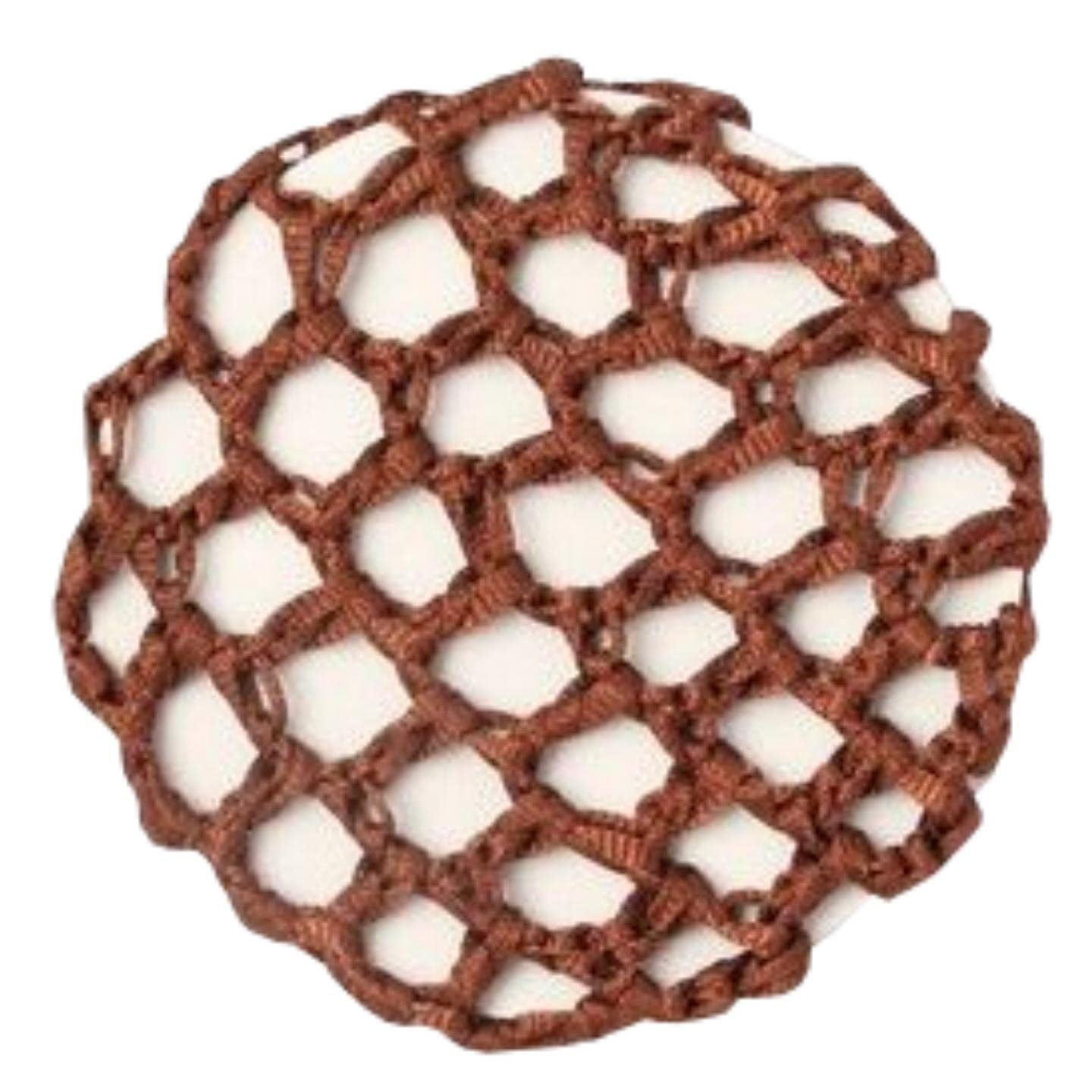 Topkids Accessories Hair Bun Net Hairnets Hair Nets Hair Bun Accessory Bridal Hair Accessories Ballet Hair Buns Snood Hair Net For Girls, Women, Ladies, Kids (Brown)
