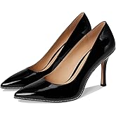 COACH, Women's, Samantha Pump, Black, 8, Medium