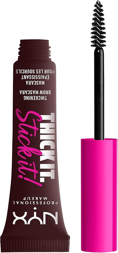 NYX Thick It. Stick It! Ultra Buildable Brow Mascara Espresso 16H Vegan