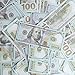 Xinzistar Play Money Pretend Dollar Bills $100 One Hundred Dollar Bills Pretend Play Money Set Realistic Double Sided Prop Money, 100 Count