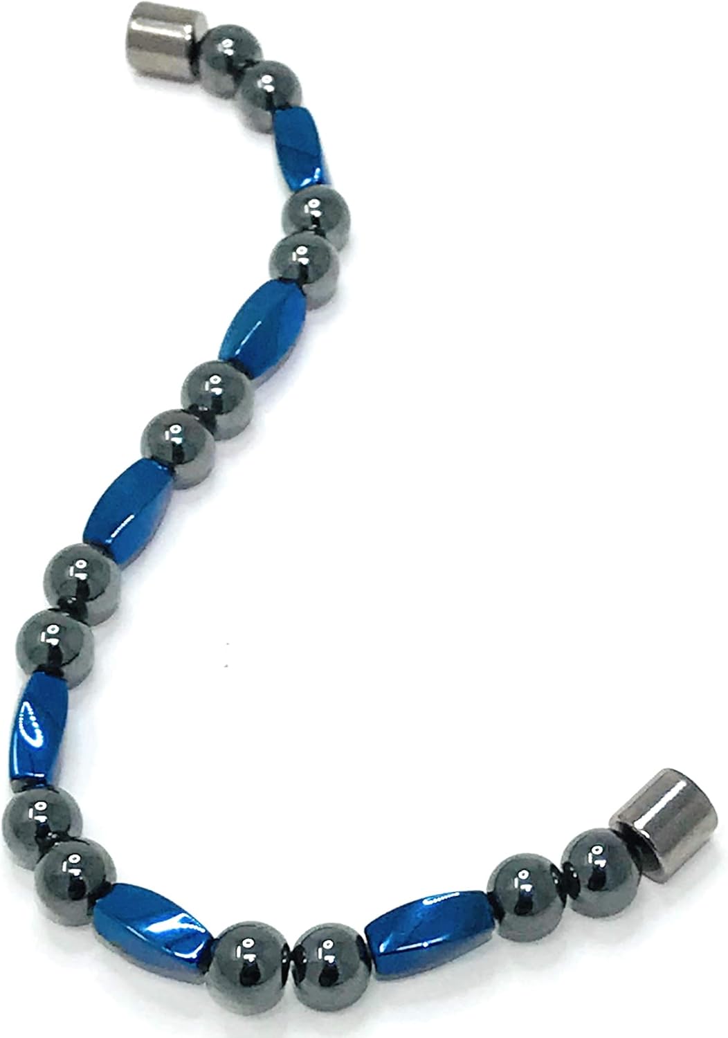 HIGHPOWER Magnetic Hematite Bracelet for Natural Pain Relief and Weight Loss (7.5 Inch): Health & Personal Care